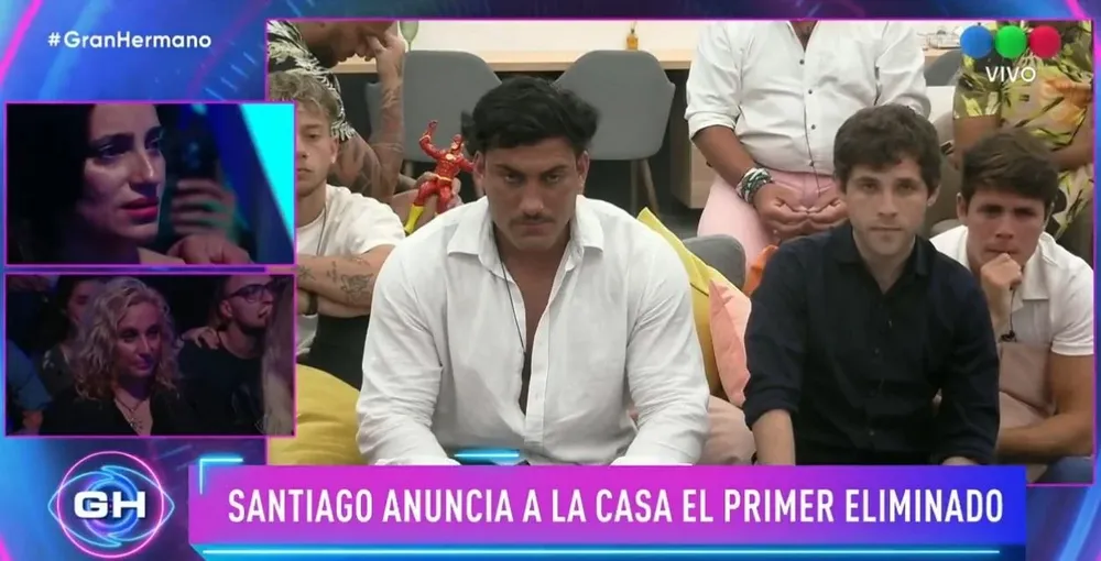 El momento en el que anunciaban al primer eliminado