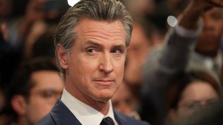 El gobernador de California, el demócrata Gavin Newsom.