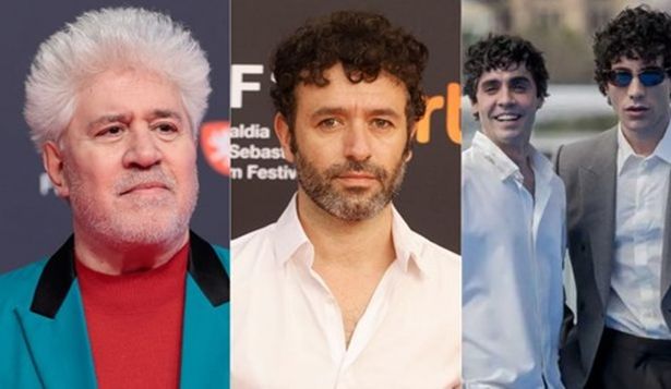 Pedro Almodóvar, Rodrigo Sorogoyen y Los Javis.