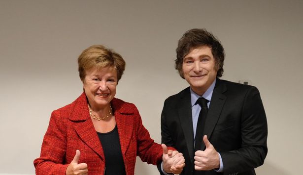 Tras la reunión con Milei, Georgieva destacó los tremendos progresos económicos y la disminución de la pobreza