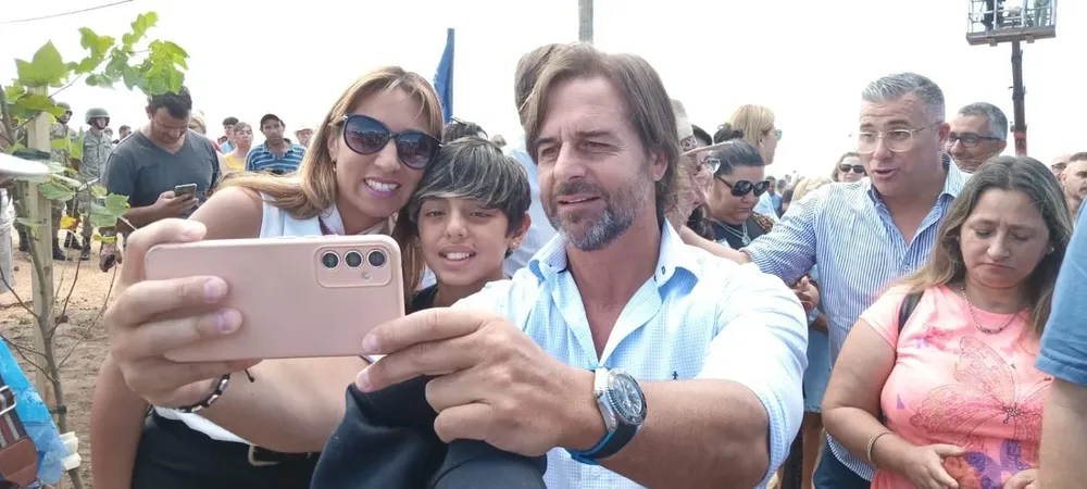 El presidente de la República, Luis Lacalle Pou.