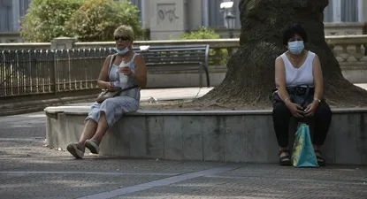 Ola de calor 34 grados, Montevideo