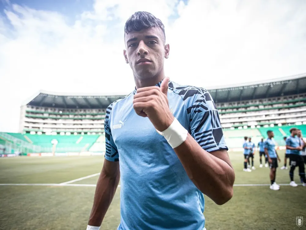 Luciano Rodríguez en el Sub 20