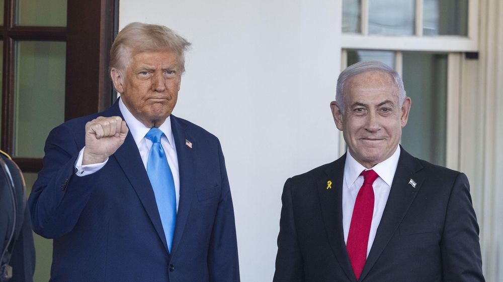 Donald Trump anunció su propuesta para Gaza en presencia del primer ministro de Israel,  Benjamin Netanyahu.