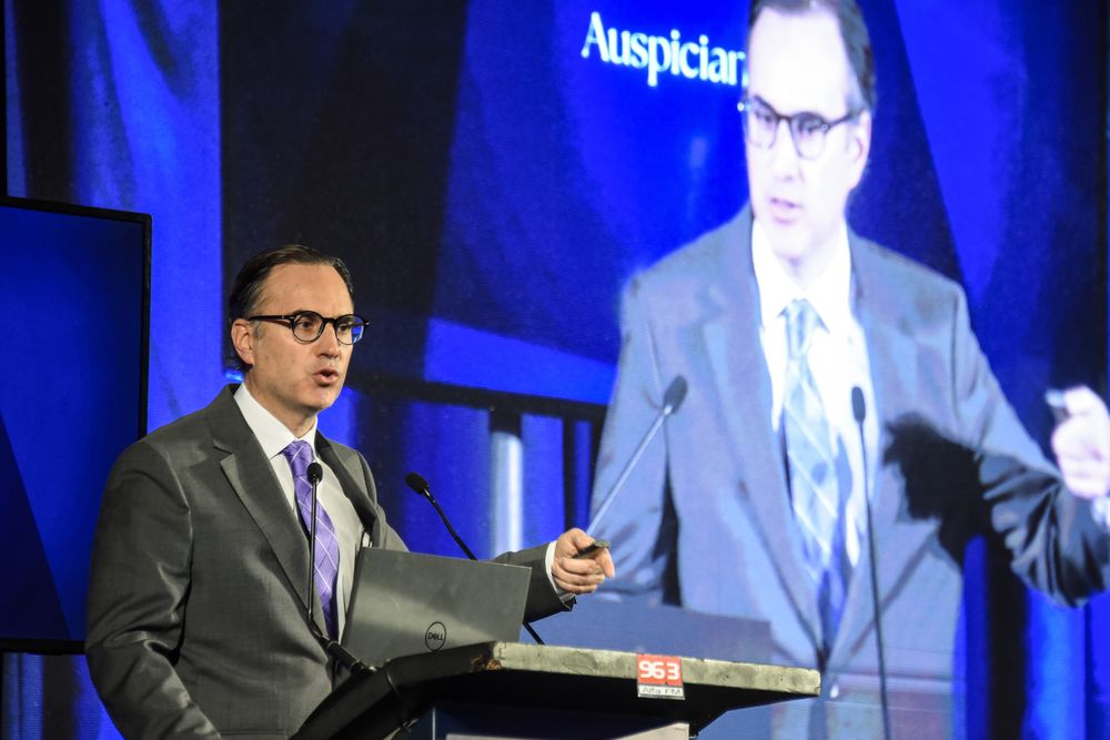 20250610 Guillermo Tolosa, presidente del Banco Central en ADM.