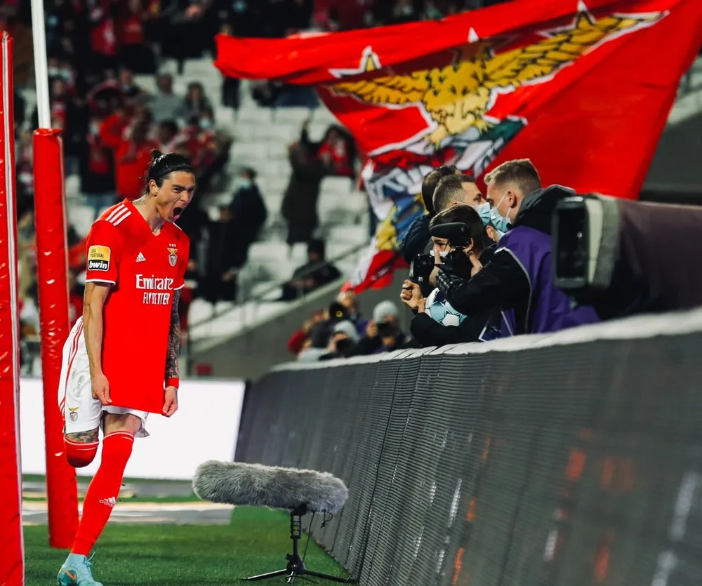 El grito de gol de Darwin Núñez