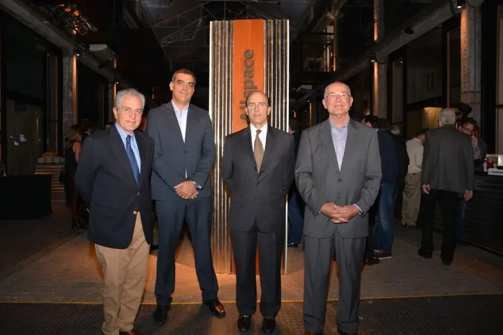 Daniel Azzini, Matías Lagarmilla, Julio Lestido y Johnny Linder