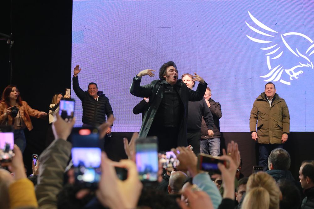 Javier Milei cierre campaña PBA