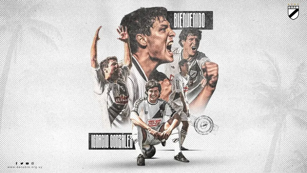 Ignacio González vuelve a Danubio luego de 14 años