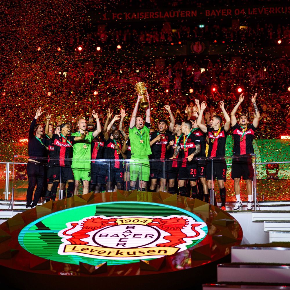 El Bayer Leverkusen conquista el doblete.