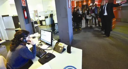 Recorrida por instalaciones de Conatel