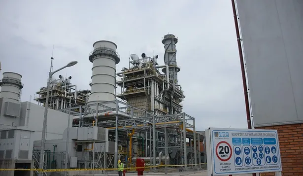 La central de ciclo combinado de Punta del Tigre.