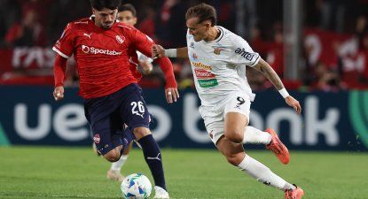 Kevin Lomonaco y Agustín Anello en Independiente vs Boston River por la Copa Sudamericana 2025