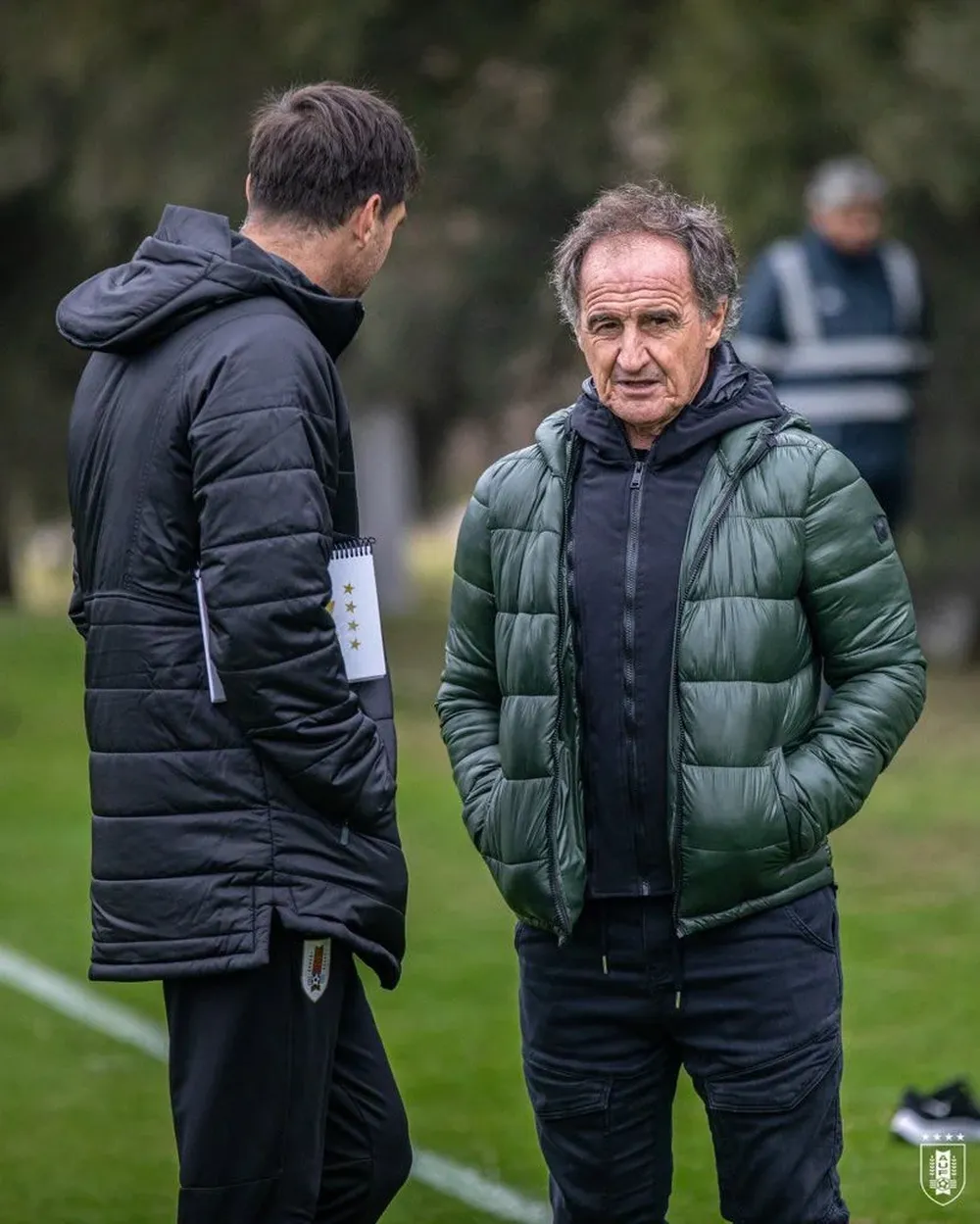 Diego Alonso y el profe Óscar Ortega