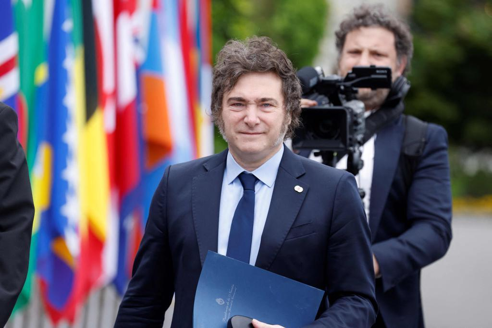 El presidente de la República Argentina, Javier Milei.