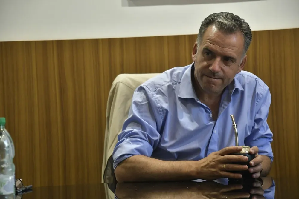 Yamandú Orsi, intendente de Canelones.