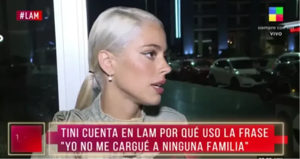 La artista argentina decidió hablar sobre la supuesta reconciliación con el futbolista