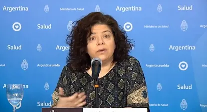 La ministra de Salud, Carla Vizzotti, hizo el anuncio este martes