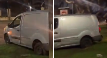 delincuentes explotaron un cajero en parque miramar: tres detenidos tras persecucion que termino en carrasco
