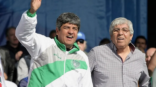Hugo y Pablo Moyano