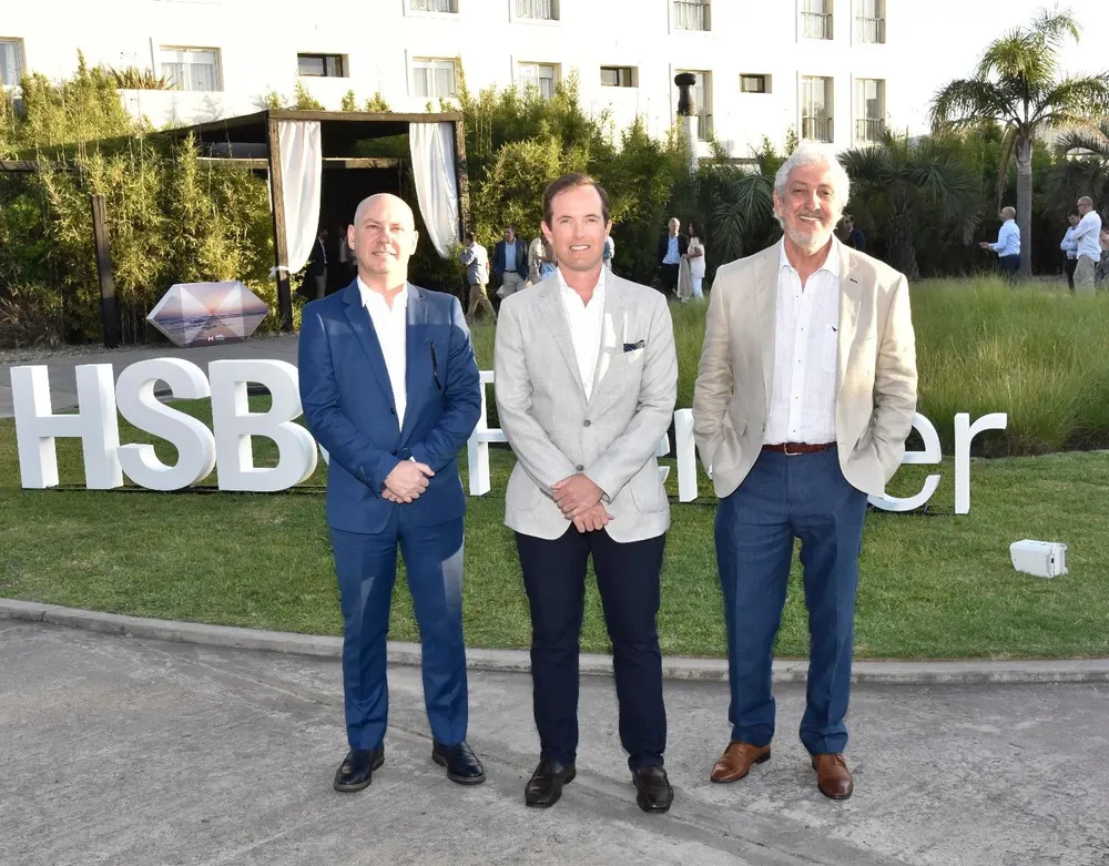 Alberto Mello, Geoffrey Fichte y Julio Rancaño