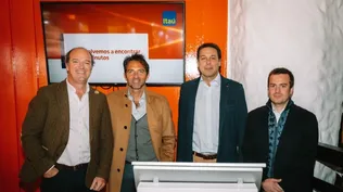 Agustin Tafernaberry, Diego de la Puente, José Zerbino y Luis Bordaberry..