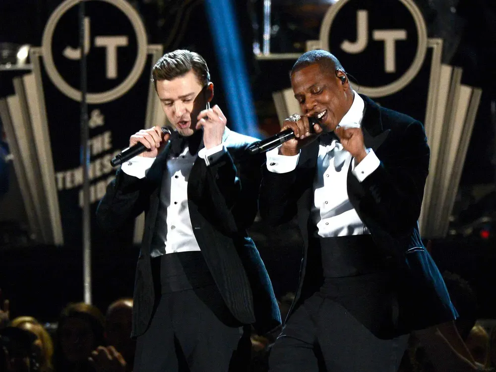 Justin Timberlake canta junto a Jay-Z