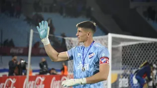 El saludo de Sergio Rochet