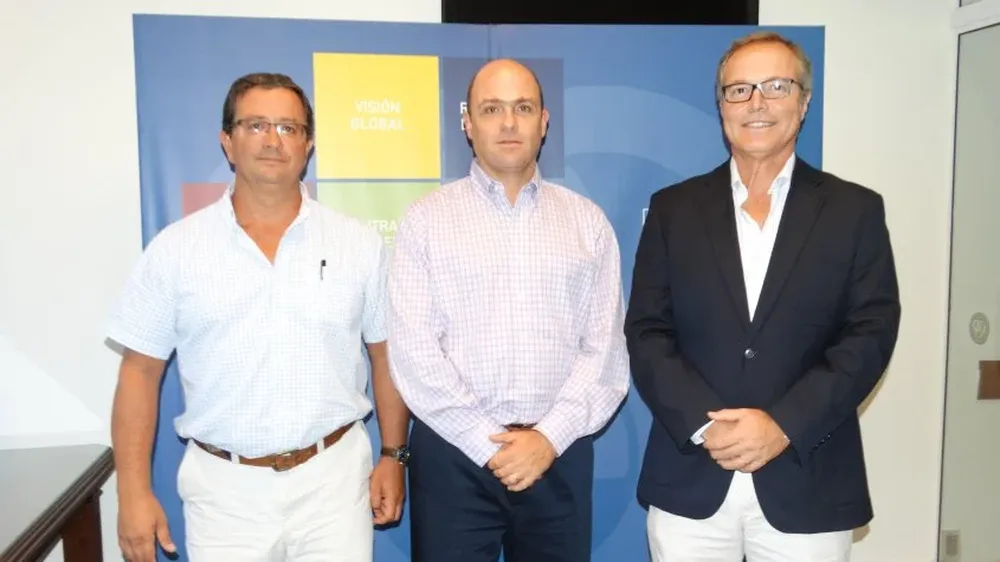 Ignacio Torres, Adrián Edelman y Carlos Folle