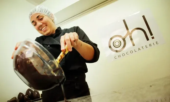 La fundadora de Oh! Chocolaterie, Lucía Contatore