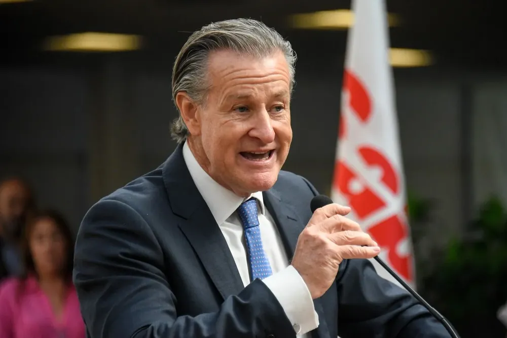 El presidente de Antel, Gabriel Gurméndez. Archivo