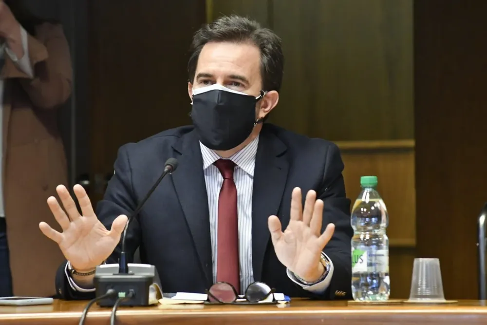 Germán Cardoso ante la comisión investigadora