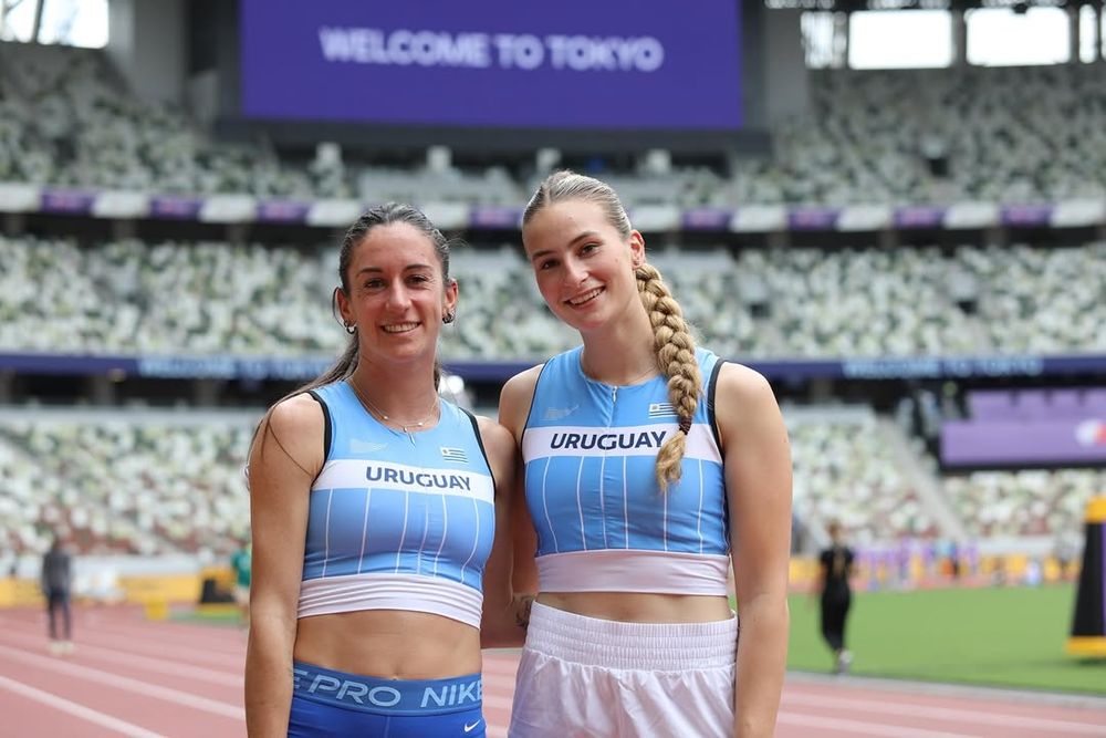 María Pía Fernández y Manuela Rotundo en el Mundial de Tokio 2025
