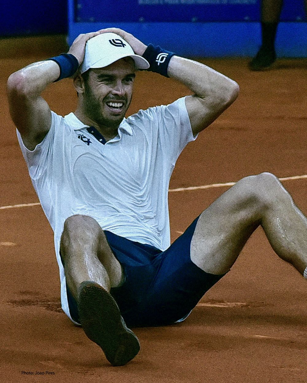 Franco Roncadelli al ganar el Challenger de Santos en Brasil