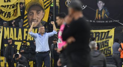 Diego Aguirre en Peñarol