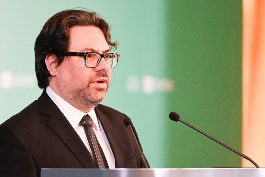 20240712 Mauricio Zunino cuando asumió definitivamente como intendente de Montevideo en julio de 2024 tras la renuncia de Carolina Cosse