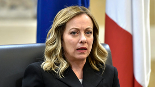 La primera ministra italiana, Giorgia Meloni.