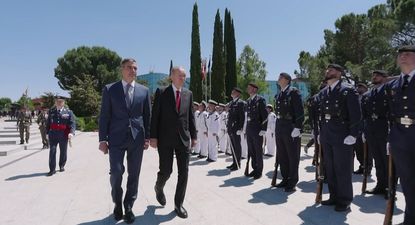 Pedro Sánchez y Recep Tayyip Erdogan en Madrid