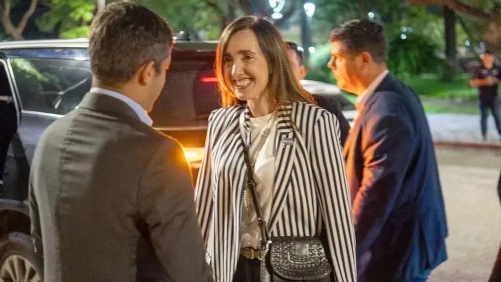 El momento incómodo de Victoria Villarruel en el festival de Jesús María: no se paren que no llegó nadie