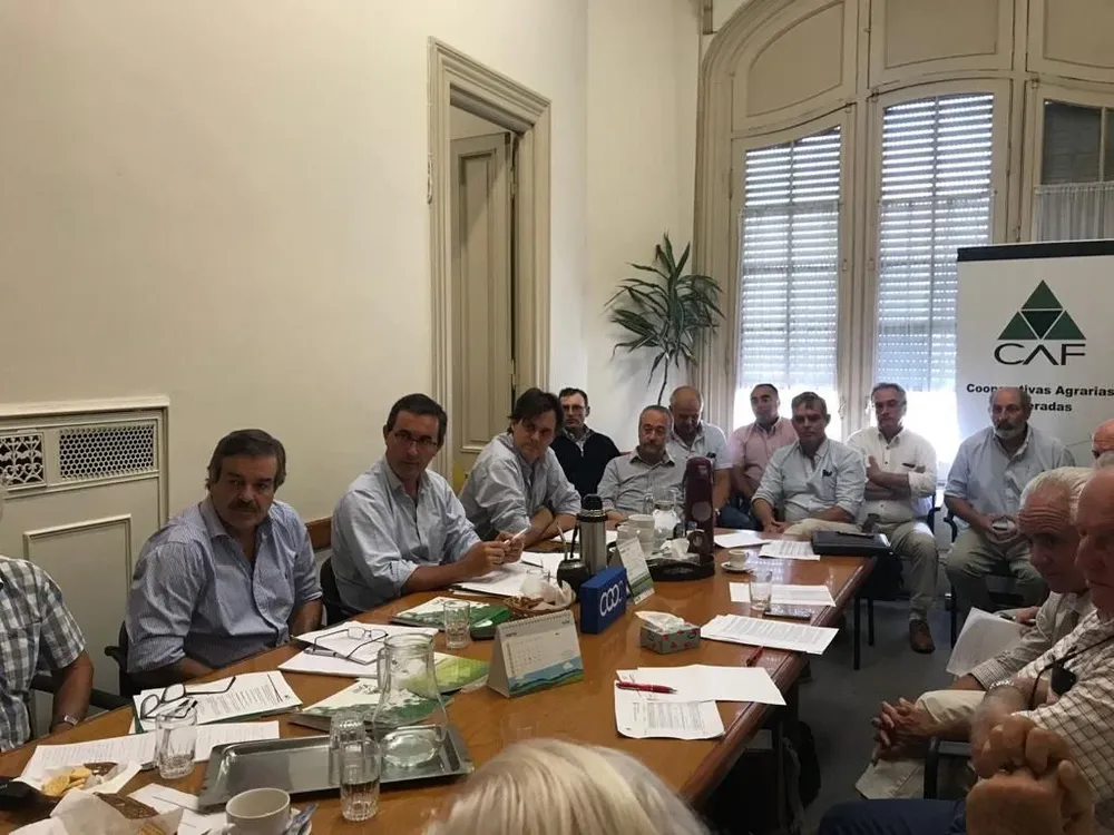 El encuentro se desarrolló en la sede de CAF en Montevideo.