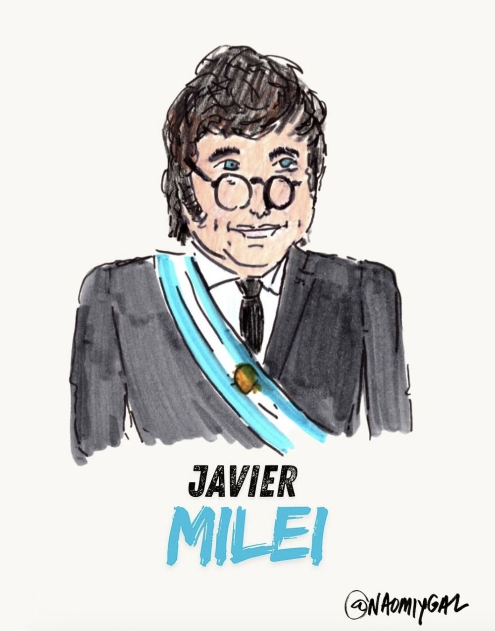 Gal se volvió una de las artistas más famosas dentro del entorno libertario. 