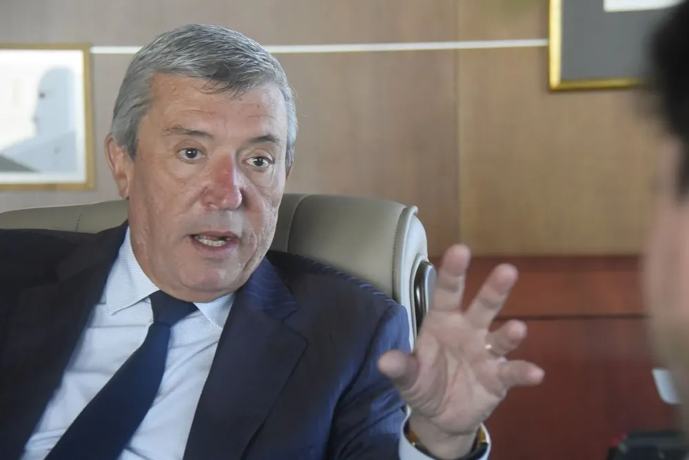 El presidente de Cutcsa, Juan Salgado