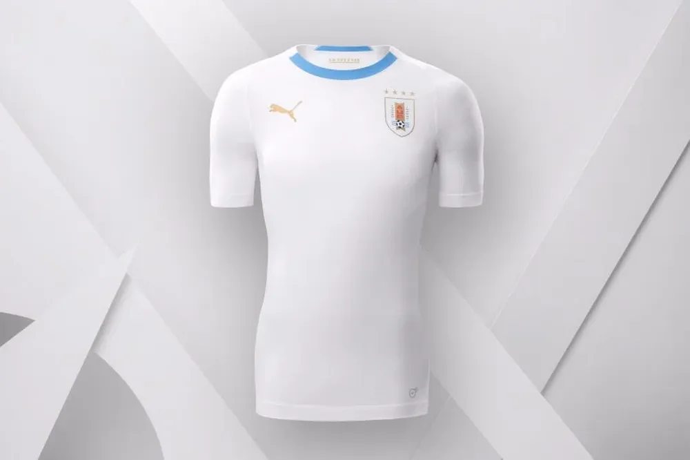 La camiseta alternativa de Uruguay para el Mundial de Rusia