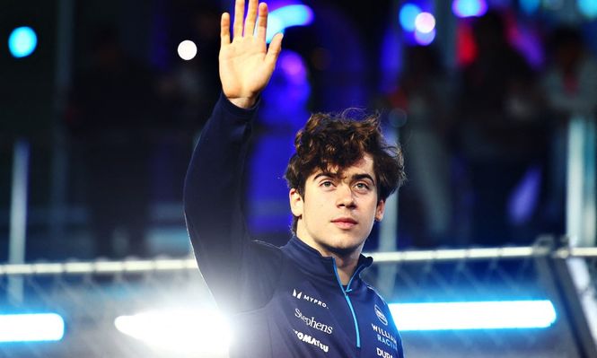 Franco Colapinto en Las Vegas