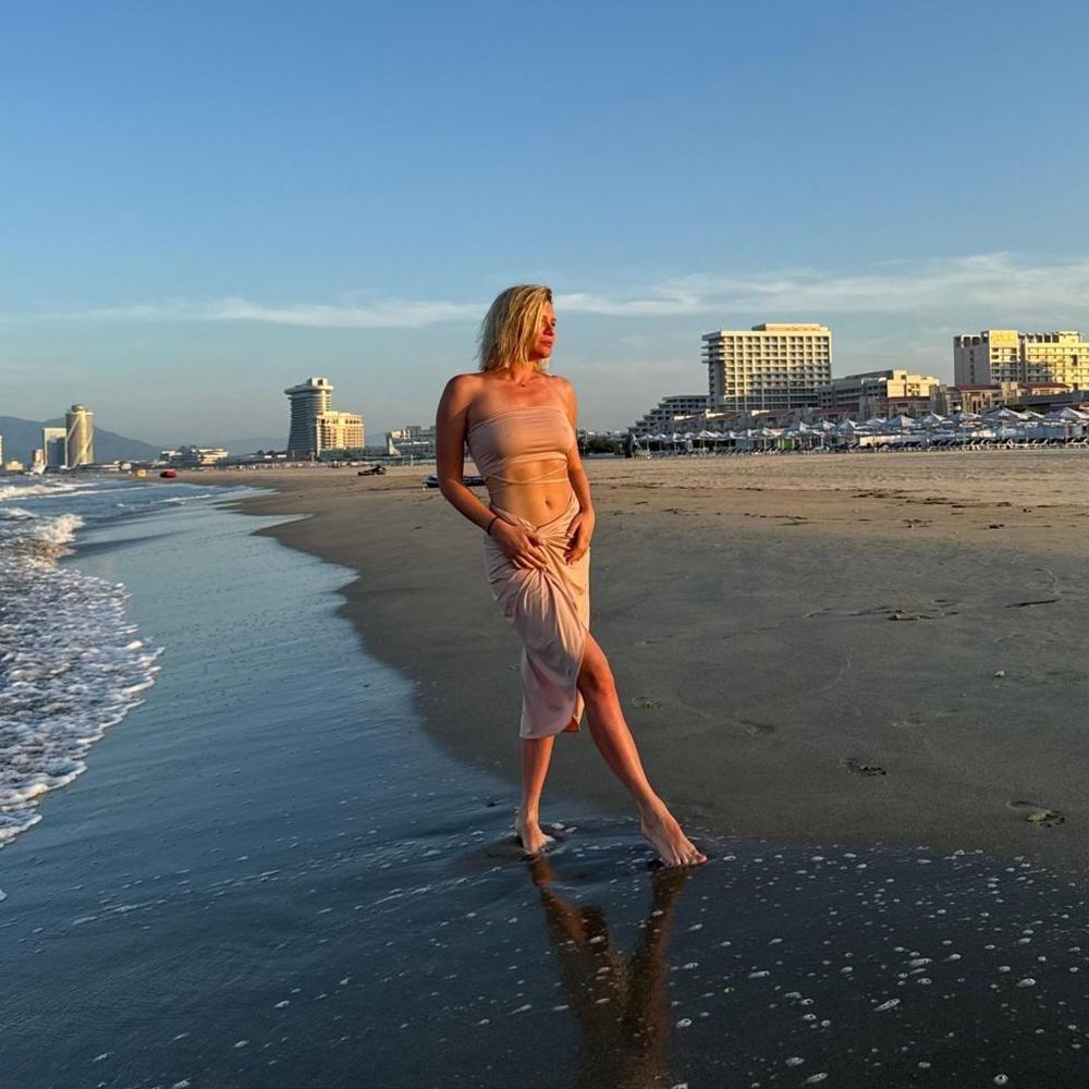 Anastasia cuenta que las playas son "inmaculadas" y en su mayoría estaban desiertas.