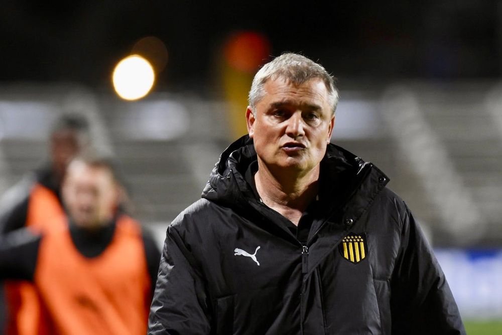 Diego Aguirre en el Parque Viera