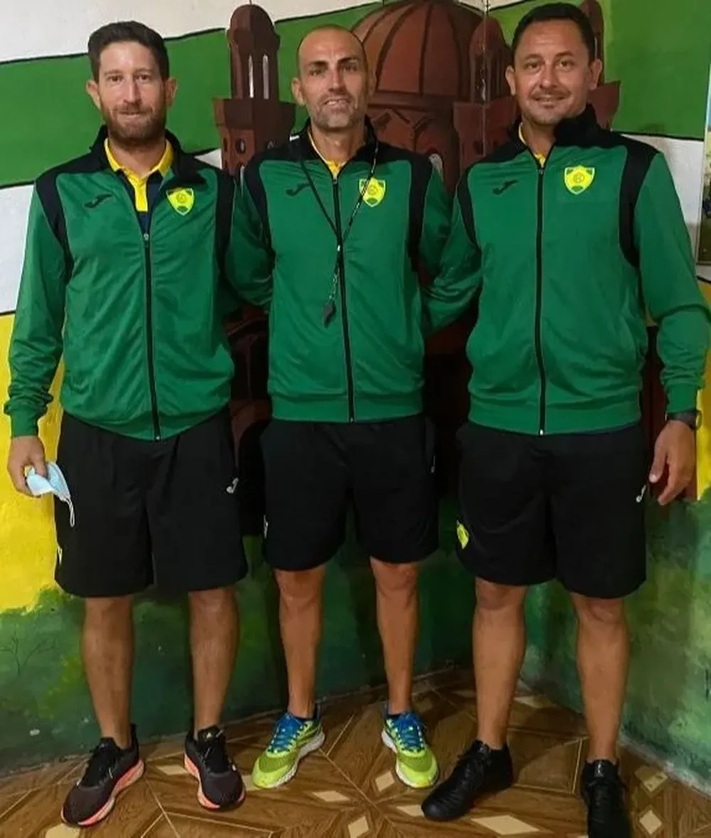 Adrián Fernández y Sebastián Vázquez, técnicos de Cerrito
