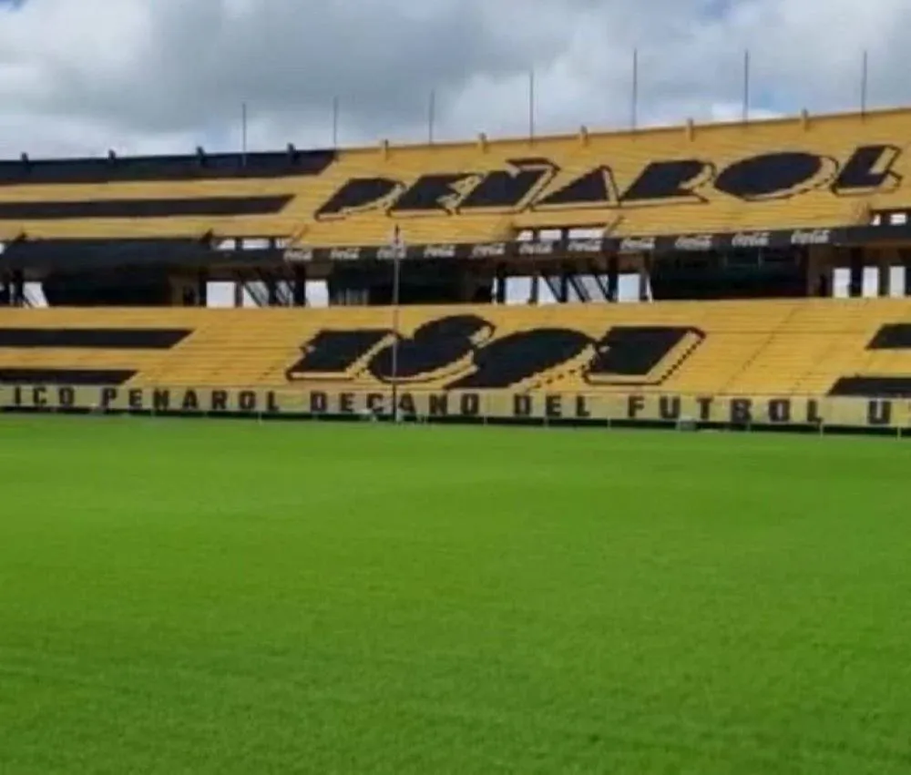 El Estadio Campeón del Siglo luce renovado en su césped