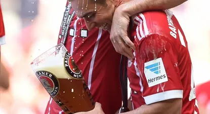 Xabi Alonso y Philipp Lahm celebraron por última vez