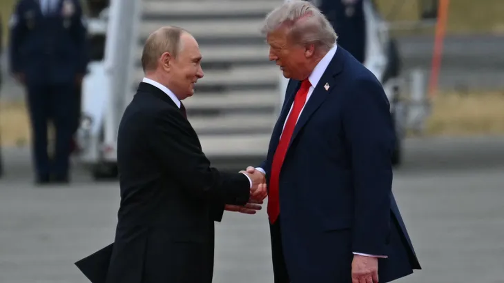 Donald Trump y Vladimir Putin en Alaska.&nbsp;